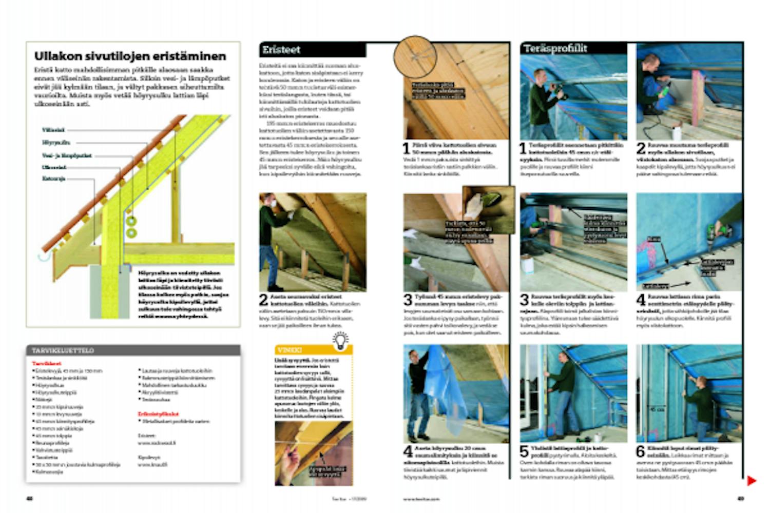 Kylmä ullakko hyötykäyttöön Kylmä ullakko hyötykäyttöön